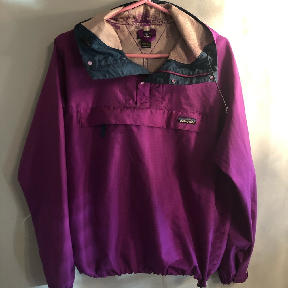 Patagonia Pullover Purple Windbreaker
